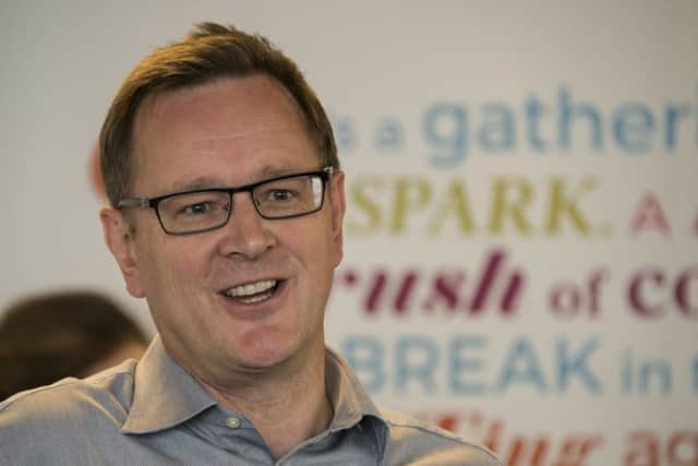 Johnston Press chief executive Ashley Highfield