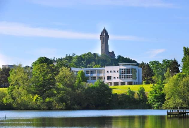 General view of Stirling University campus. Picture: stir.ac.uk
