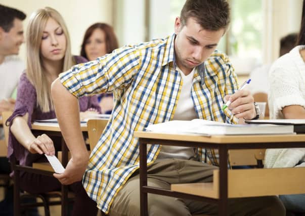 Authorities say only a tiny fraction of students cheat. Picture: LuckyBusiness Photo Studio
