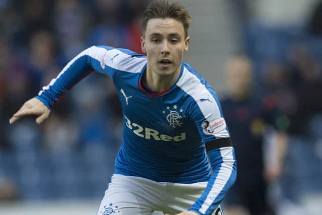 Barrie McKay in action for Rangers. Picture: SNS Group