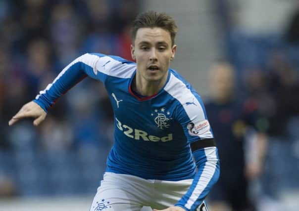 Barrie McKay in action for Rangers. Picture: SNS Group