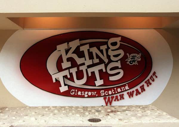 King Tuts Wah Wah Hut, Glasgow. Picture: TSPL