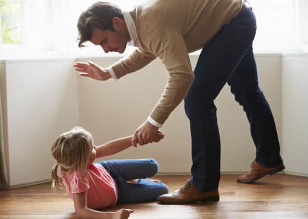 Smacking children is banned by law in countries such as Sweden and Ireland. Picture posed by models. Picture: iStock