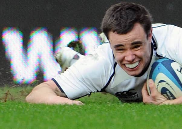 Lee Jones got on the score sheet for Glasgow Warriors. Picture: Ian Rutherford