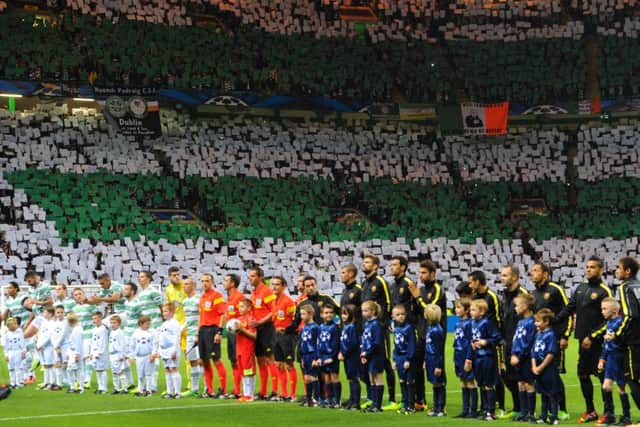 Champions League games like the Celtic v Barcelona game at Parkhead in 2013, could soon be a thing of the past in Scotland.  Picture: Robert Perry