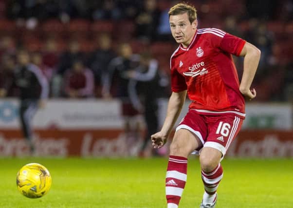 Peter Pawlett aims to keep his place after returning to the Aberdeen team, and scoring, against St Johnstone. Photograph: Craig Foy/SNS