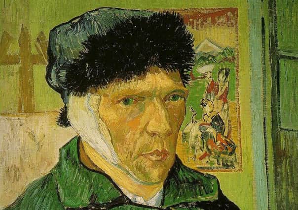 A self-portrait of Vincent van Gogh
