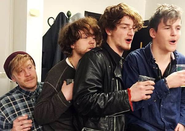 Indie band Viola Beach in Sweden. This is believed to be the last picture of them. Picture: PA