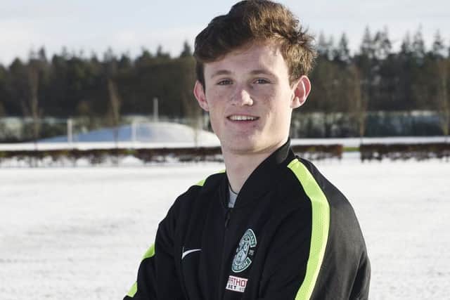 Hibs' Liam Henderson. Picture: Greg Macvean