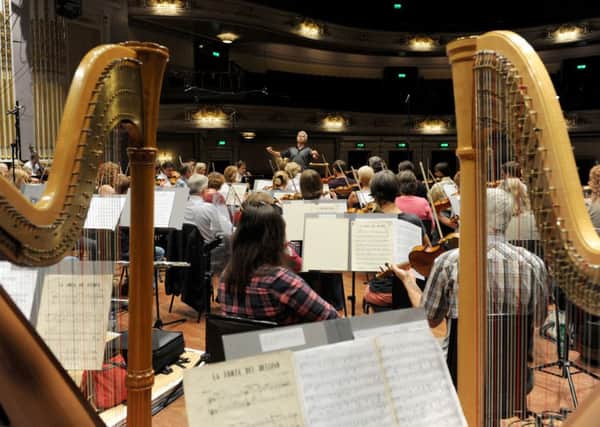 Royal Scottish National Orchestra in the Usher Hall. Picture: Jane Barlow