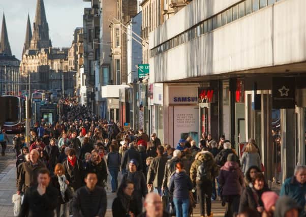 Footfall numbers have increased this January Picture: Toby Williams