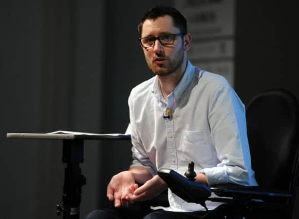 Gordon Aikman, who was told he couldn't fly with Air France as his electric wheelchair was too big for the cargo hold. Picture: Lisa Ferguson