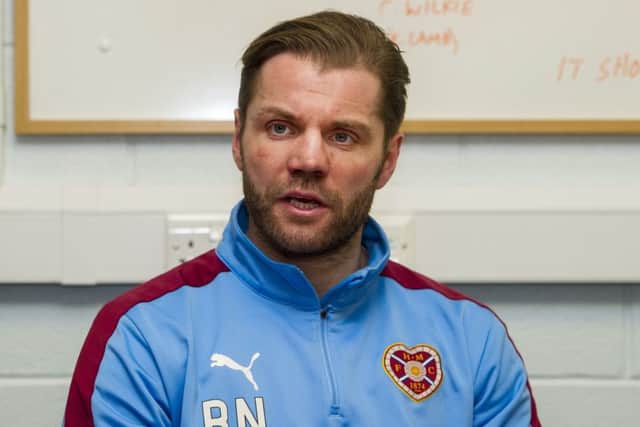 Neilson's side go into the match having let a two-goal lead slip at Tynecastle. Picture: SNS