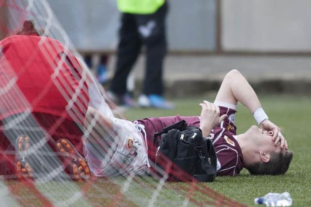 Recent Clyde signing John Gemmell