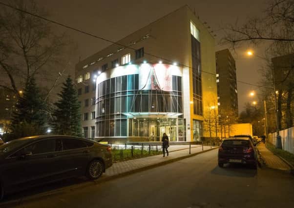 The National anti-doping agency, RUSADA in Moscow. Picture: AP