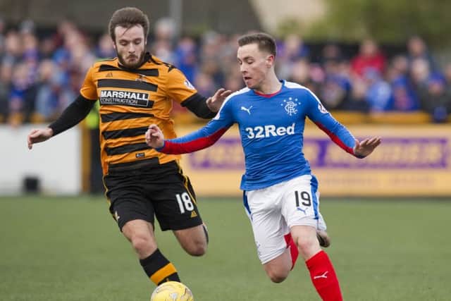 Barrie McKay (right) has been in terrific form this season. Picture: SNS