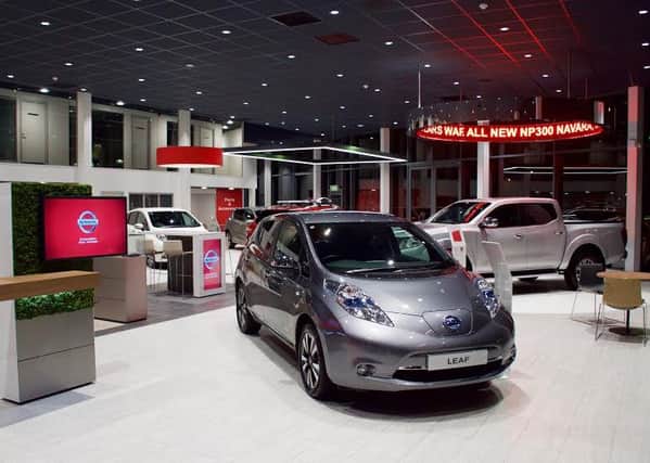 Alex F Noble said it has 'invested heavily' in its revamped Nissan showroom