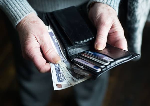 Scots are experiencing the largest rate of income growth compared with the rUK. Picture: John Devlin