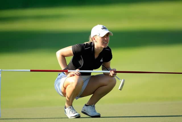 Sally Watson in action at the Omega Dubai Ladies Masters in December. Picture: David Cannon/Getty Images