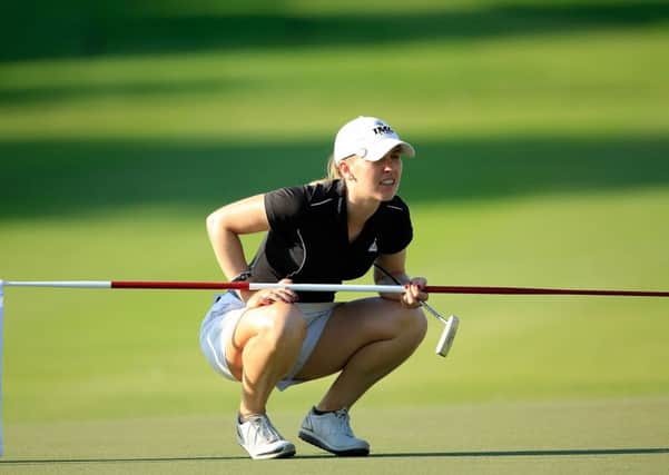 Sally Watson in action at the Omega Dubai Ladies Masters in December.  Picture: David Cannon/Getty Images