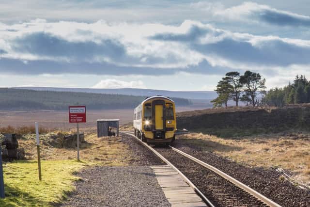The Far North Line at Altnabrac heading to Wick