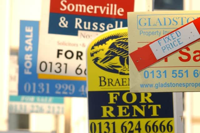 DJ Alexander's most recent figures show a drop in applications for new tenancies from non-UK citizens