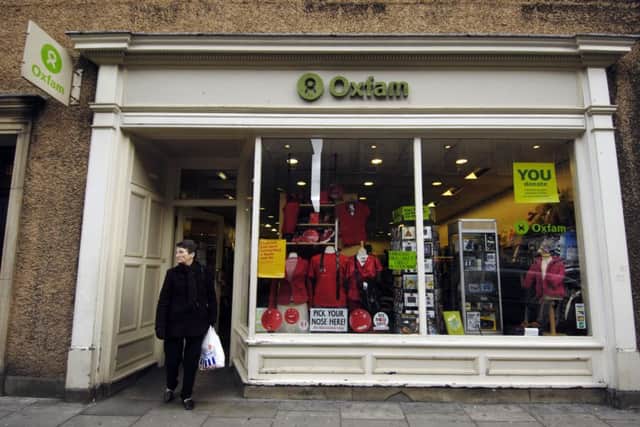 Oxfam opened its first shop in Scotland in 1972. Its branches north of the border now raise five million pounds for the charity annually. Picture: Phil Wilkinson