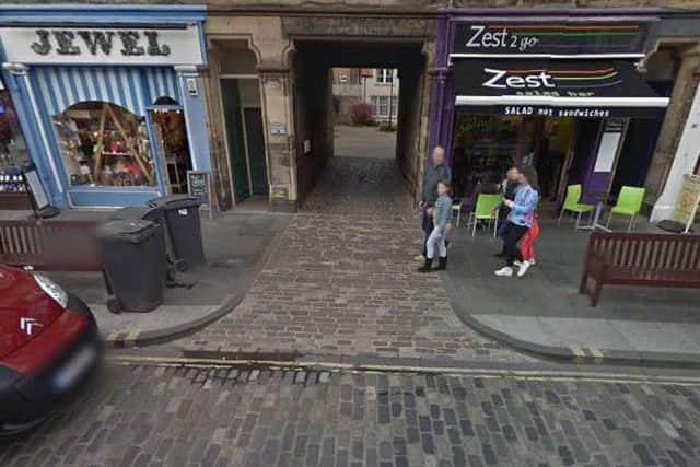 Julie has become a familiar face on Market Street in Saint Andrews. Image: Google
