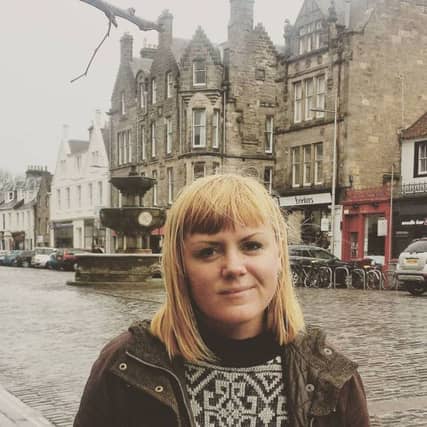 Elizabeth Graham has spearheaded a campaign to raise money for St Andrews homeless lady Julie. Image: Elizabeth Graham