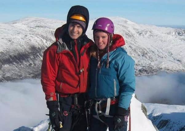 Missing climbers Rachel Slater and Tim Newton