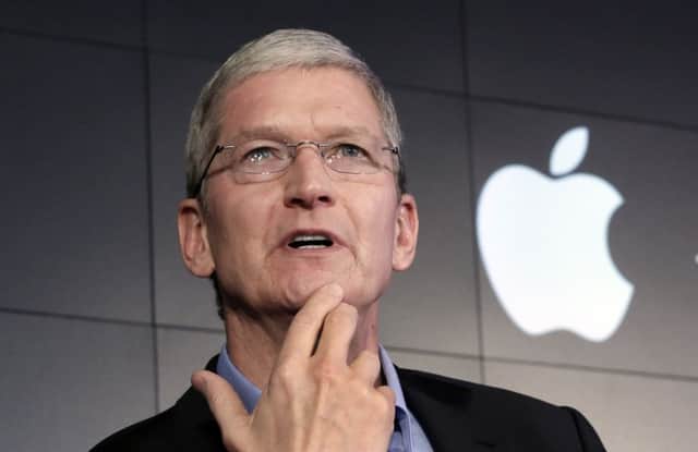 Tim Cook has set the stage for a legal fight. Picture: AP