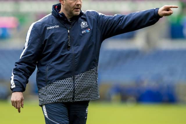 Scotland breakdown coach Richie Gray. Picture: Craig Williamson/SNS/SRU