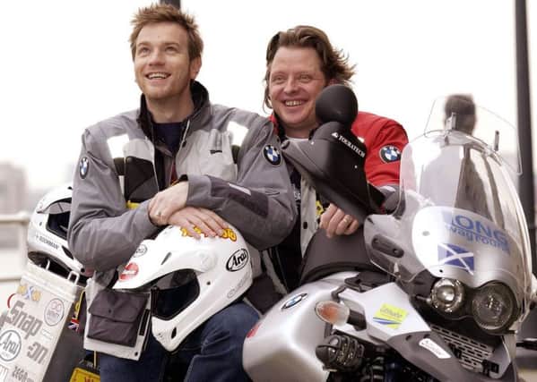 Actor Ewan McGregor (right) and his long-term friend Charley Boorman. PA Photo: Yui Mok.