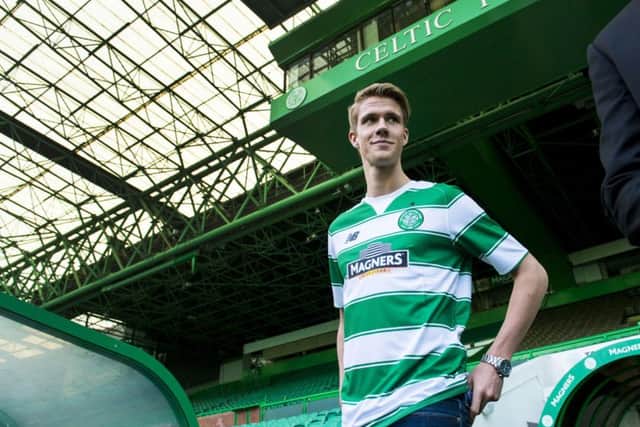 Kristoffer Ajer will join up with Celtic in the summer after signing a four-year contract. Picture: SNS
