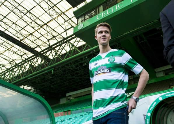 Kristoffer Ajer will join up with Celtic in the summer after signing a four-year contract. Picture: SNS