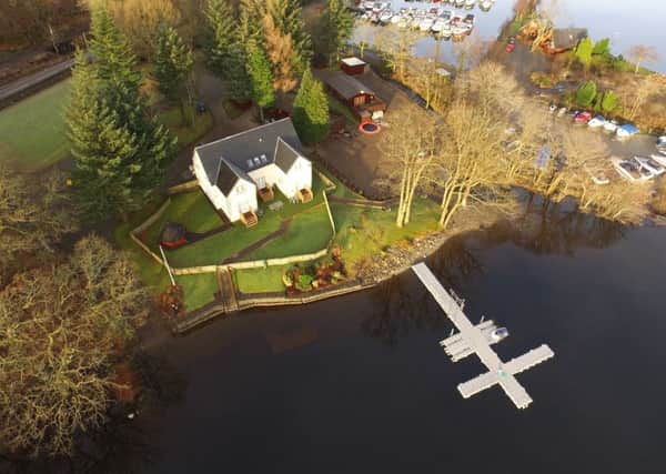 Ardlui Retreat on the banks of Loch Lomond is up for sale. Picture: Contributed