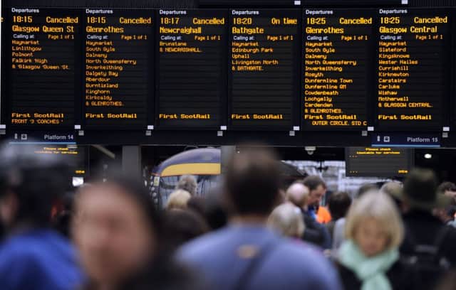 Commuters have been warned to be prepared for the cold snap. Picture: TSPL