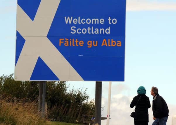 A number of signposts in Scotland include Gaelic. Picture: Ian Rutherford