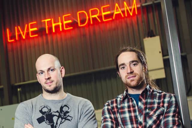 BrewDog co-founders James Watt, left, and Martin Dickie