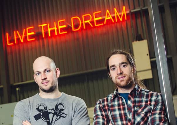 BrewDog co-founders James Watt, left, and Martin Dickie