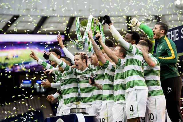 Celtic defeated Dundee United in last year's final. Picture: SNS