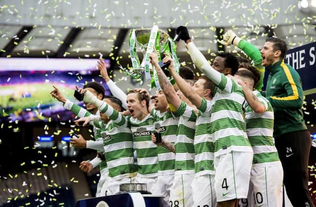 Celtic defeated Dundee United in last year's final. Picture: SNS