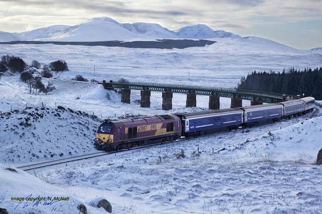 The Caledonian Sleeper
. Picture: Norman McNab