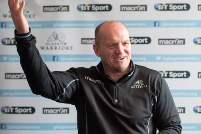 Glasgow coach Gregor Townsend is looking forward to another taste of the Rugby Park experience