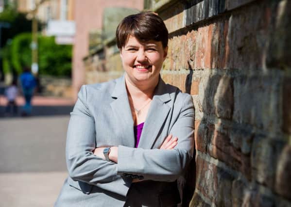 Scottish Conservative Party Leader Ruth Davidson aims to become the main opposition party leader in Scotland. Image: Ian Georgeson