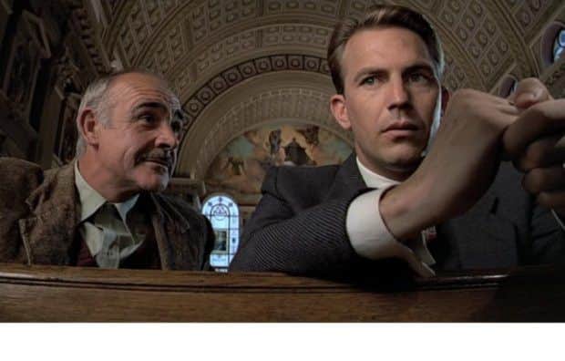 Connery gave an Oscar-winning performance in The Untouchables. Picture: YouTube