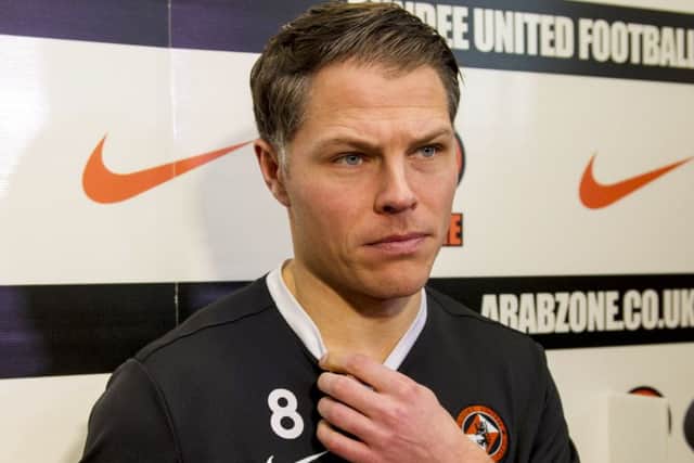 John Rankin spoke to the press ahead of tomorrow's clash with Hearts. Picture: SNS