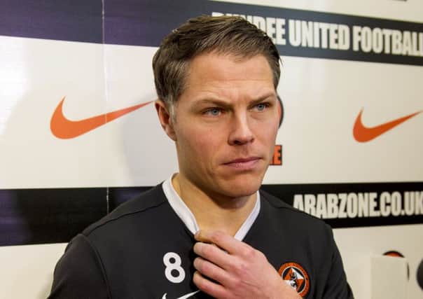John Rankin spoke to the press ahead of tomorrow's clash with Hearts. Picture: SNS