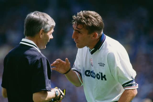 Alan Stubbs was Bolton Wanderers captain when they won the First Division play off final against Reading in 1995. Picture: Anton Want/Getty Images