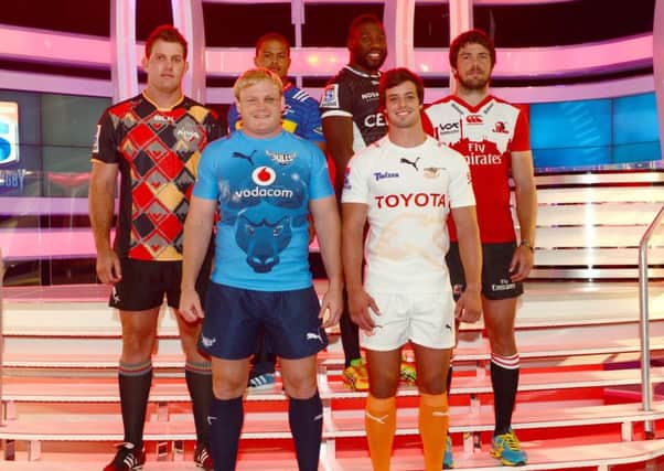 The South African sides at the Super Rugby launch. The competition has become too big. Picture: Lee Warren/Gallo Images/Getty Images
